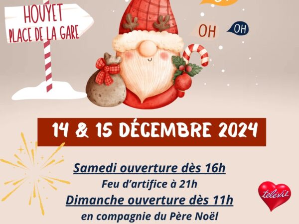 Marché de Noël au profit du Télévie